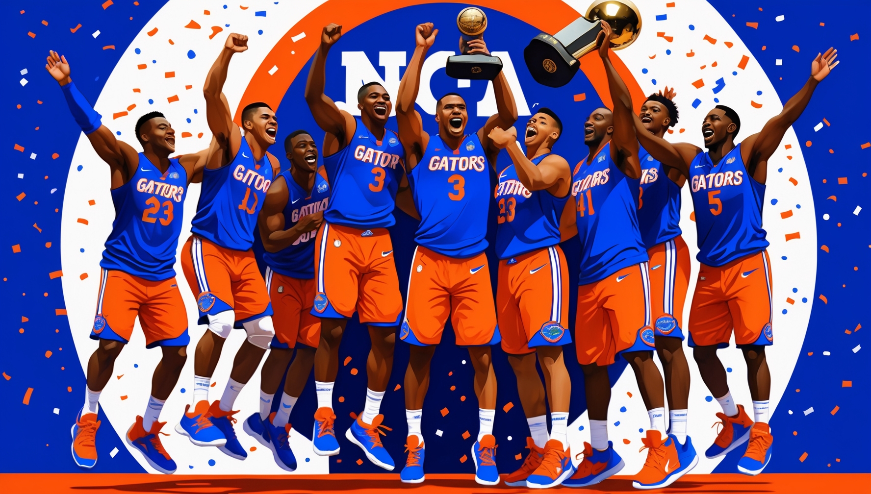 Florida beats Houston to win NCAA men's basketball title : NPR